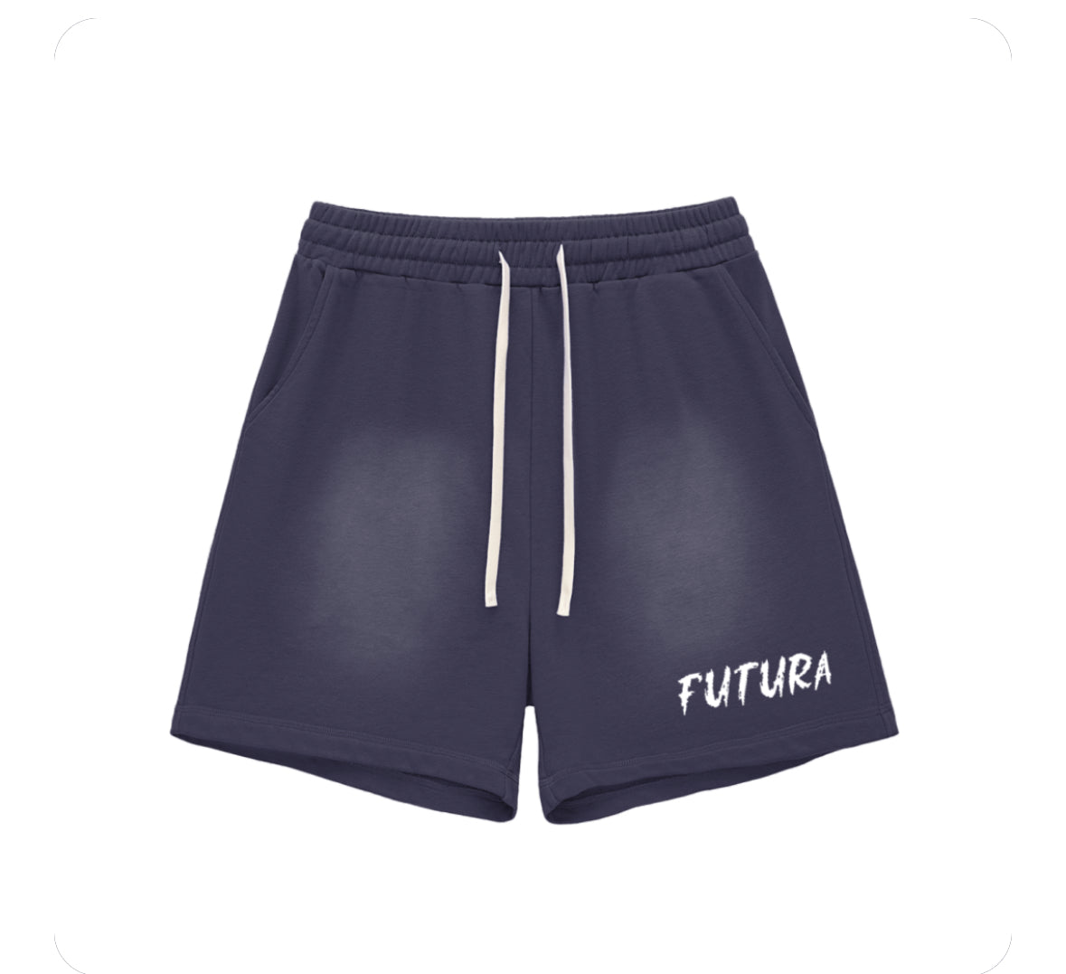 ‘SOFT CHAOS’ FADED SHORTS